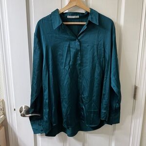 Abercrombie & Fitch Deep Green Shirt